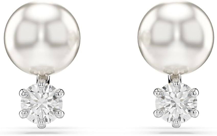 Thumbnail 1 de Swarovski Matrix anillo cóctel perla blanca