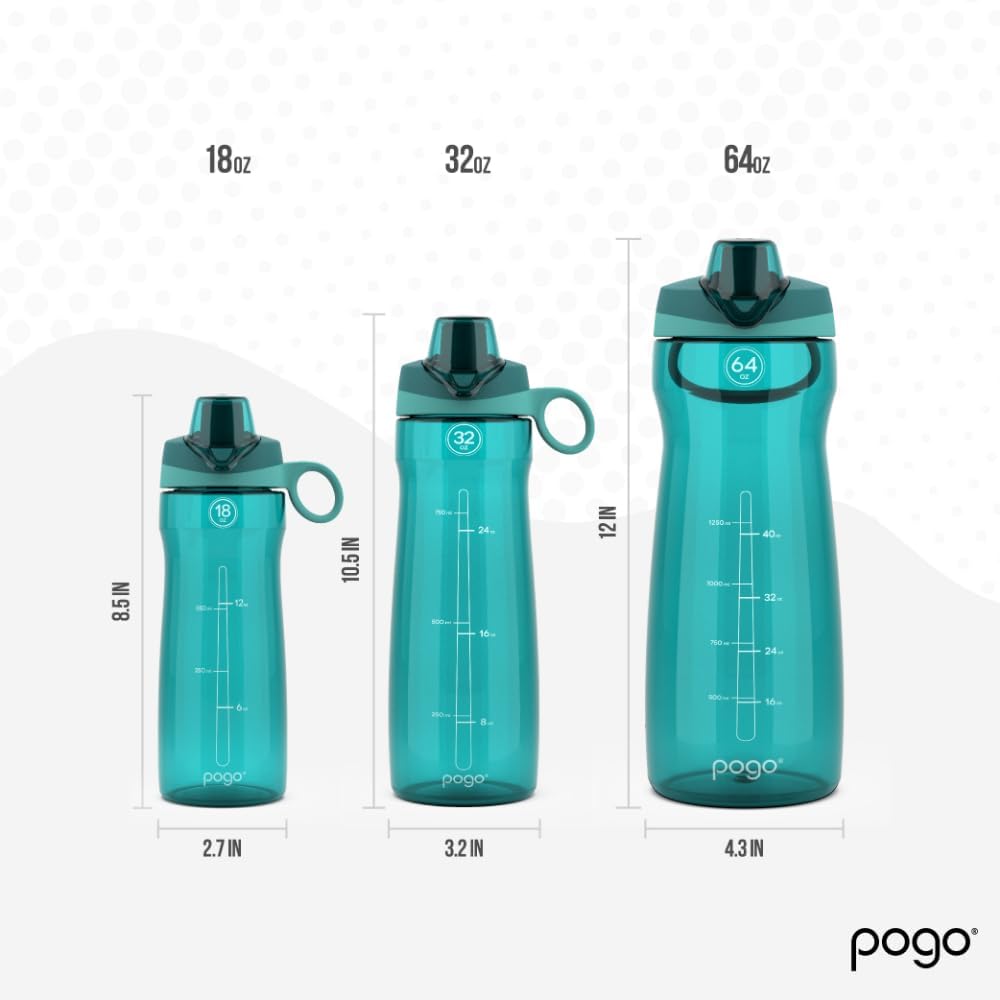 Thumbnail 2 de Pogo Tritan Water Bottle 18 oz
