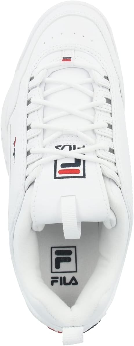 Detalle 2 de FILA Disruptor II 1FM00139-125 Men's Trainers, White, UK 9