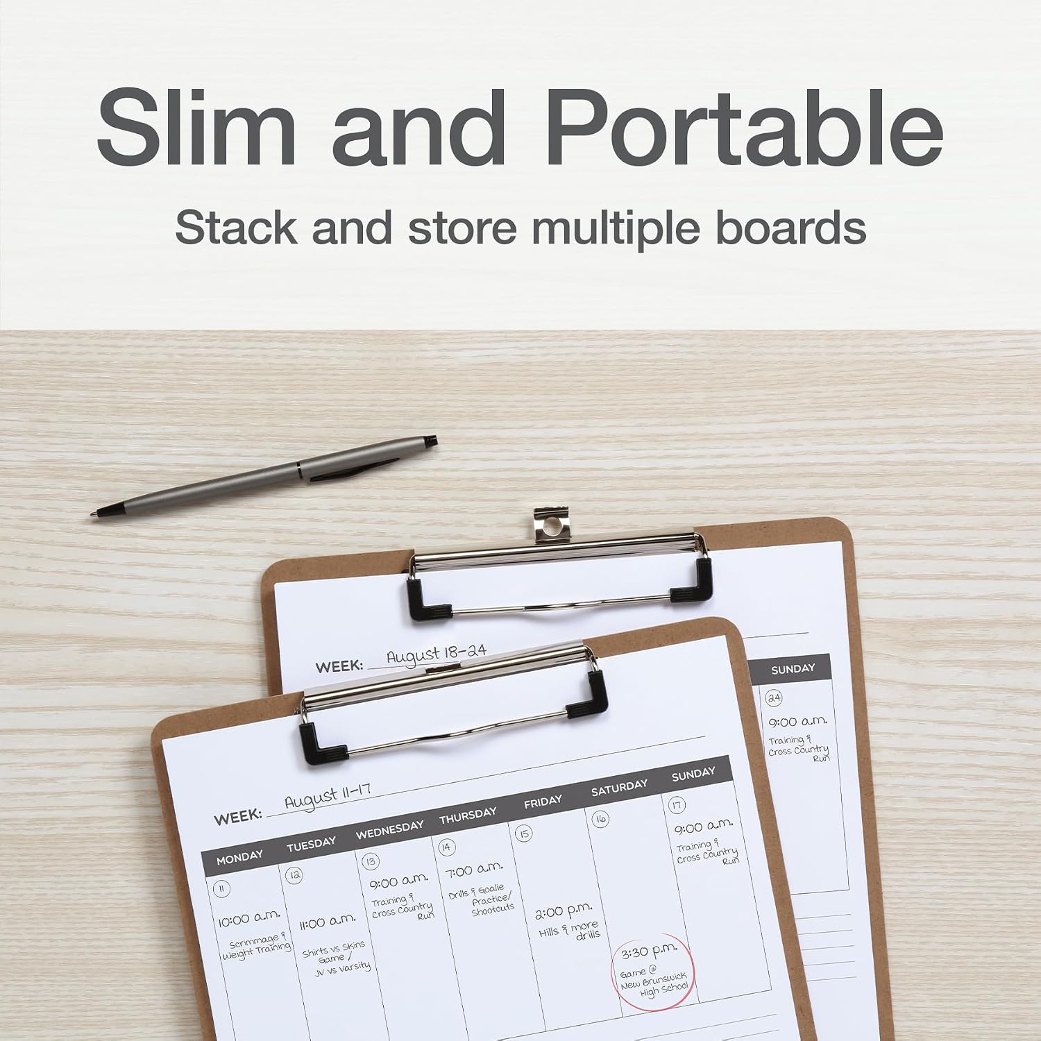 Detalle 2 de Oxford Clipboard, 12.5" x 9