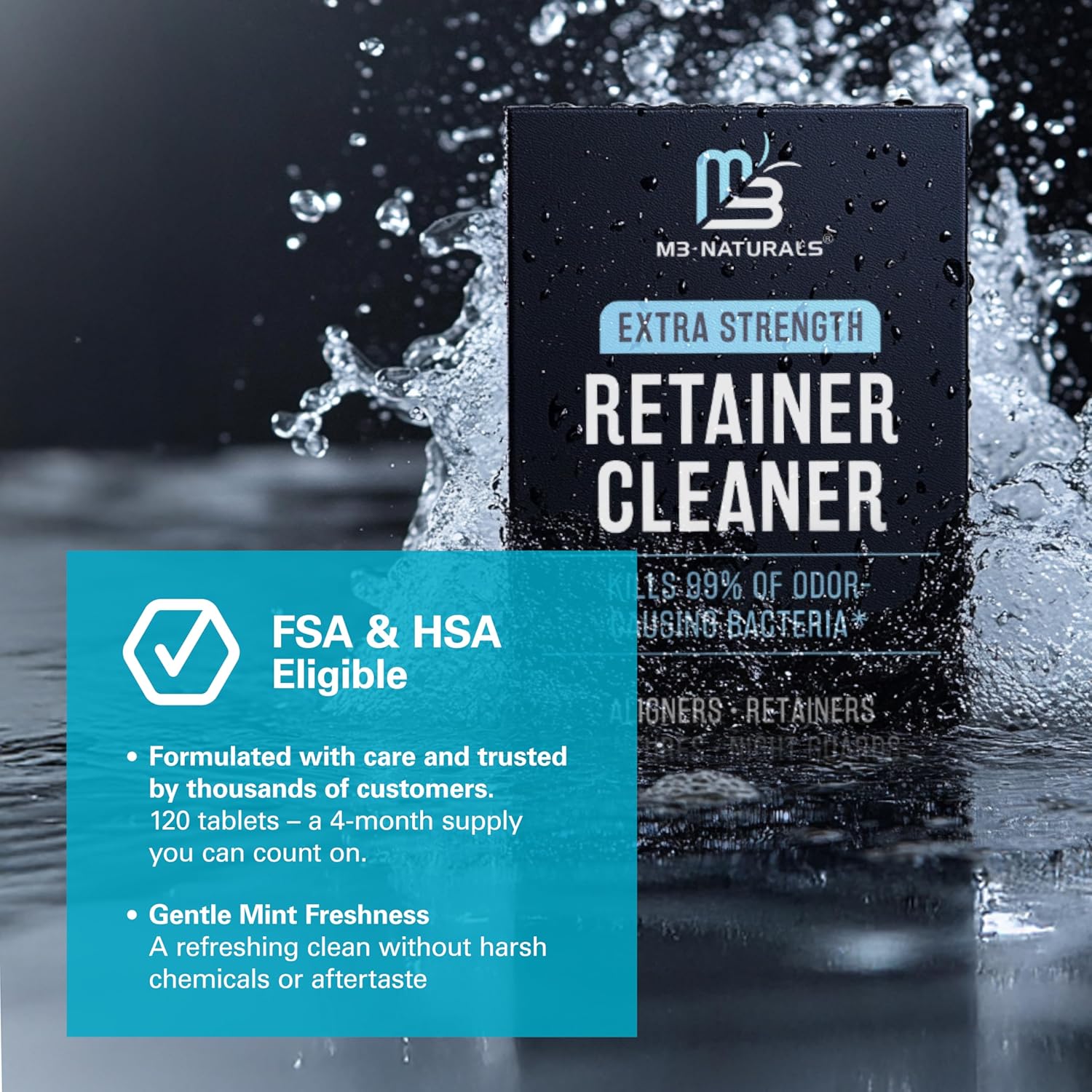 Thumbnail 5 de Invisalign Retainer Cleaners, 4-month supply
