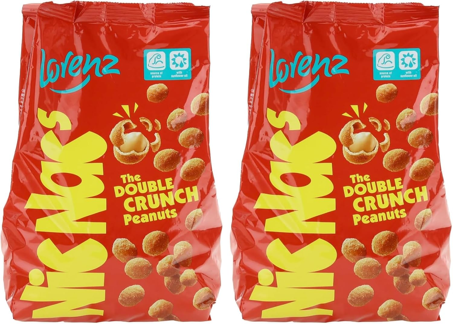 Thumbnail 5 de Lorenz Snack-World NicNac's Original Double Crunch Arachidi Tostate con Guscio Piccante – Confezione 800 g
