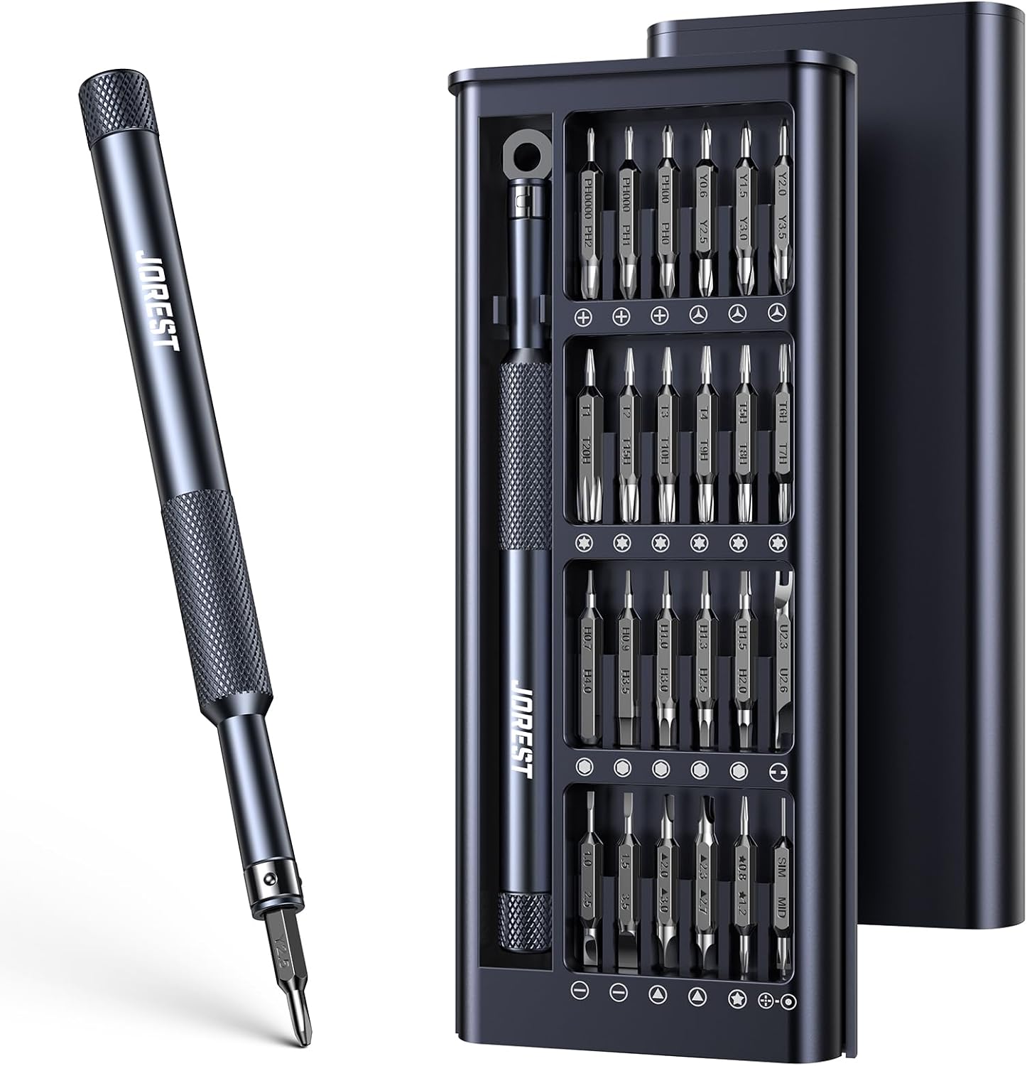 Detalle de Jorest AJJOJM0601ORDJPR1 52-in-1 Precision Screwdriver Set with Magnetic Bits