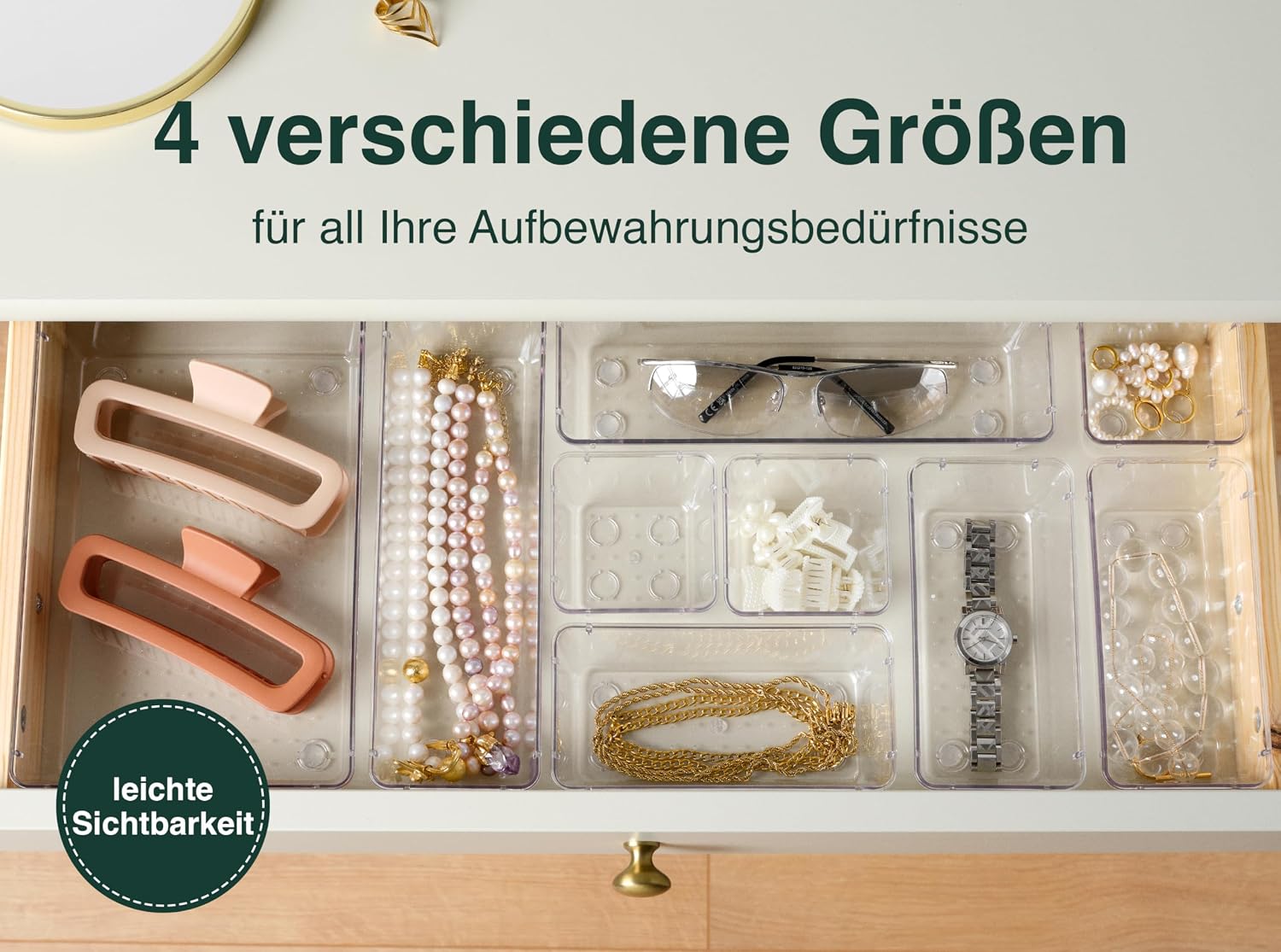 Detalle 2 de uandu Schubladen Organizer 25er Set