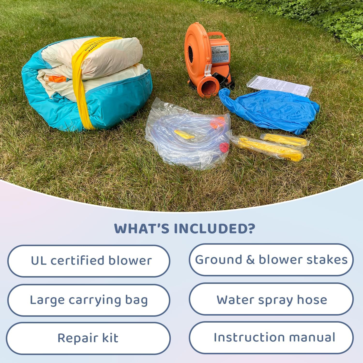 Thumbnail 6 de Bounceland Jump and Splash Adventure Bounce House & Water Slide (All-in-one) with UL-Certified Blower