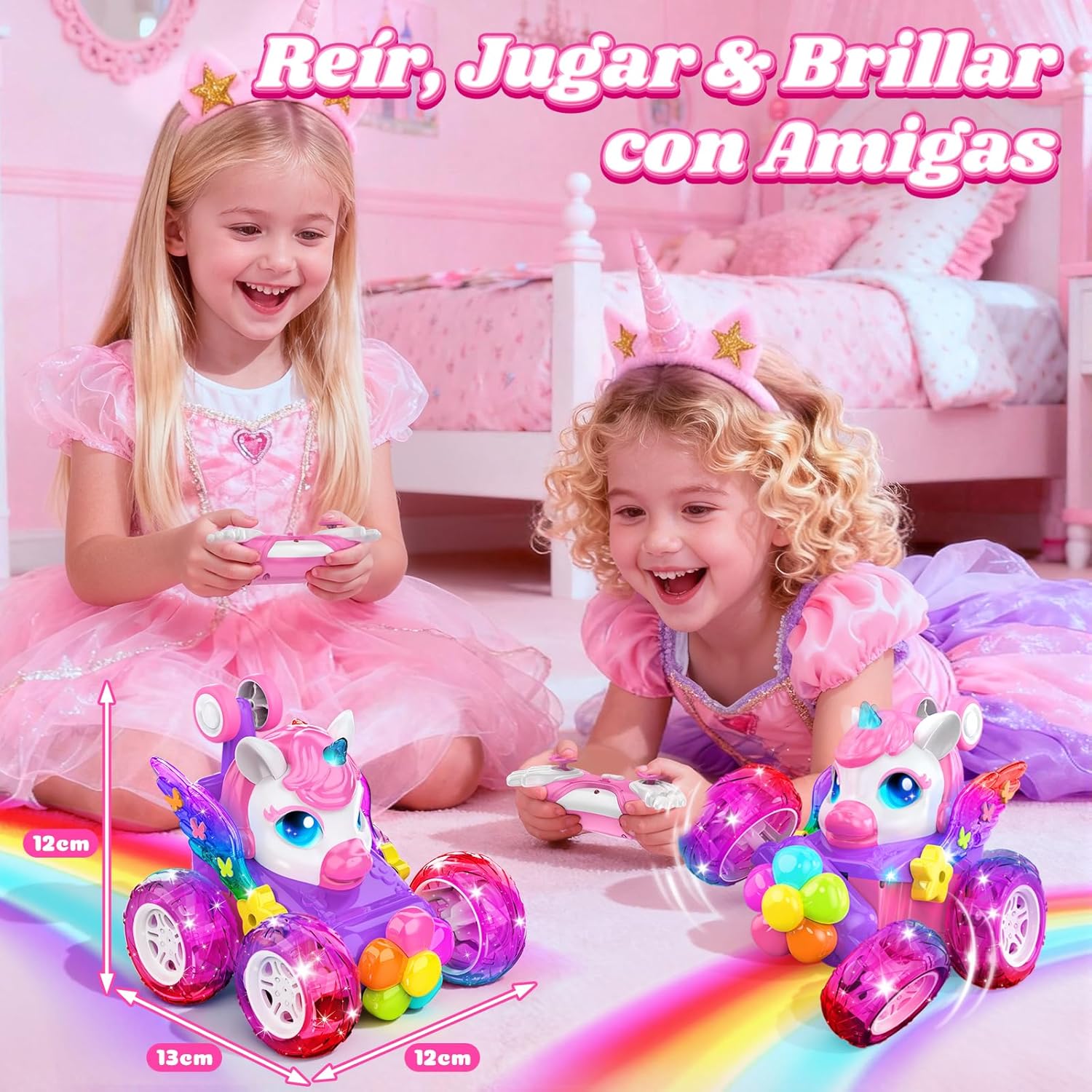Thumbnail 5 de Coche teledirigido Unicornio 2,4Ghz para niños