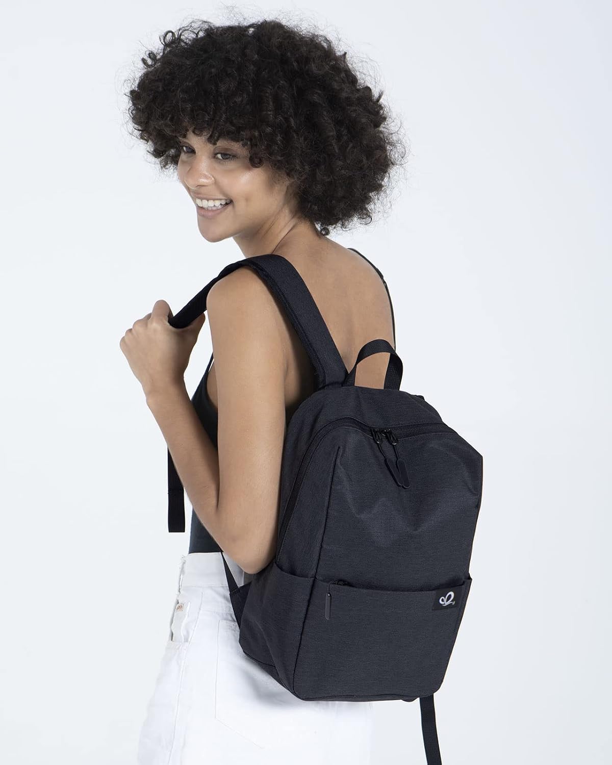 Detalle 2 de WATERFLY Leicht Klein Rucksack 10L – kompakter Daypack für Arbeit, Reisen & Sport