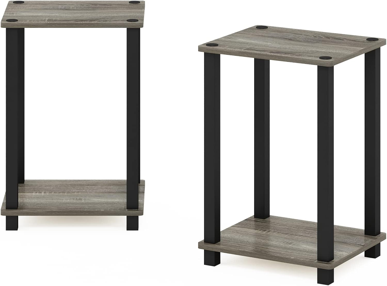 Detalle de Furinno Side Table Set in French Oak