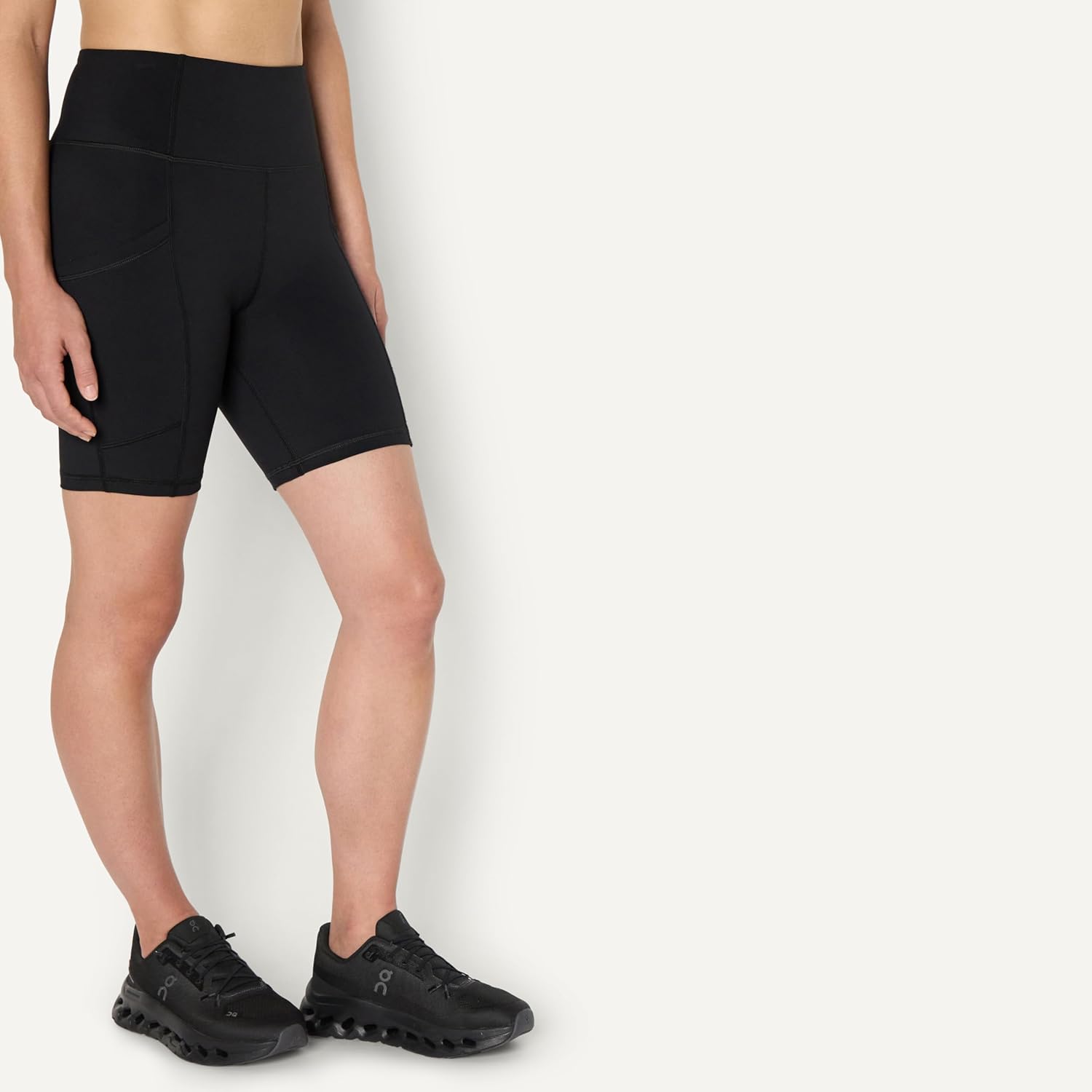 Thumbnail 1 de Amazon Essentials Women's Active Total Train High-Waist 7” (18cm) Gym Shorts with Pockets