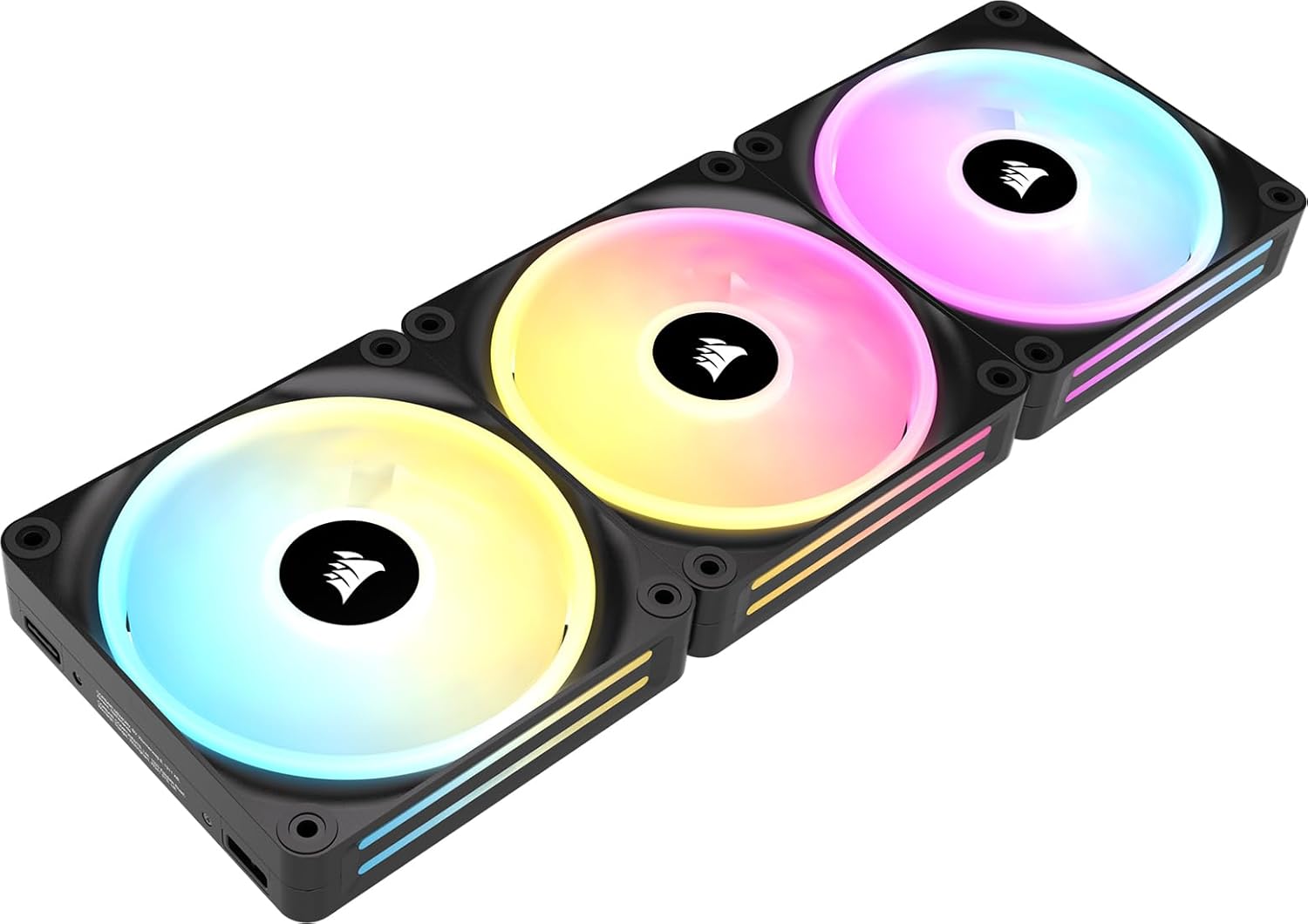 Detalle de Corsair iCUE LINK QX120 RGB 120mm Lüfter