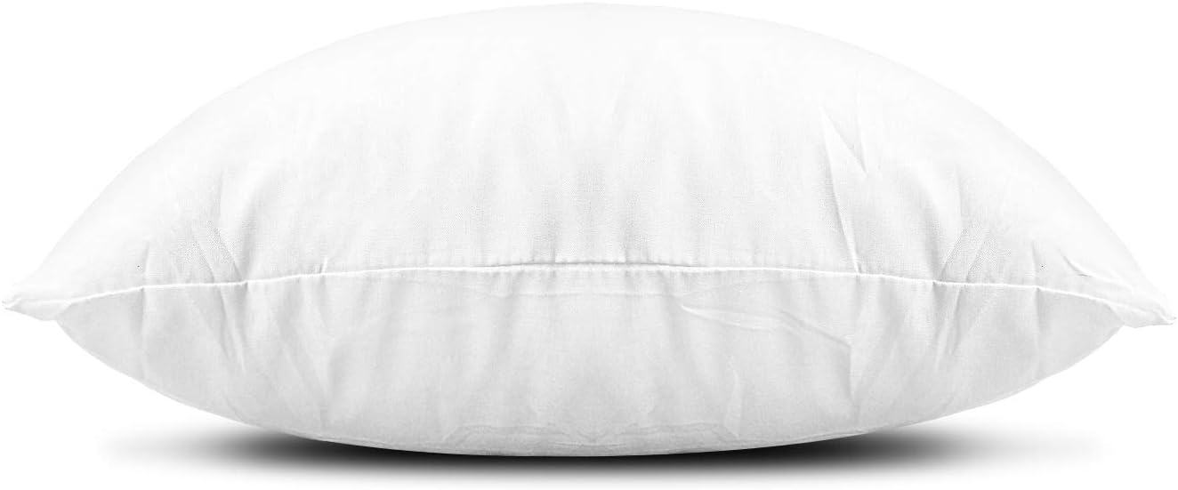Detalle de EDOW Throw Pillow Inserts, Set of 4: Lightweight Down Alternative 18x18 (White)