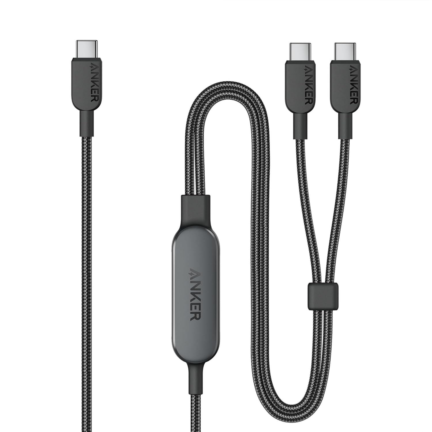 Detalle de Anker USB-C cable, 4 ft 2-in-1 charging