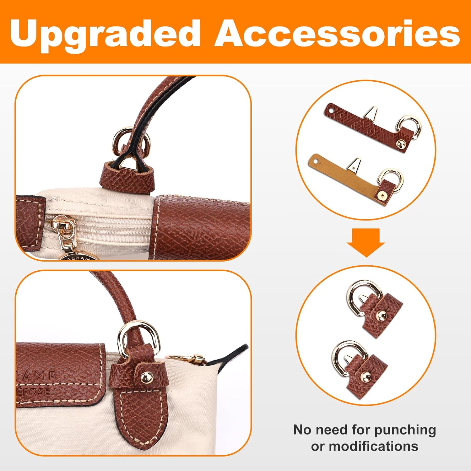 Thumbnail 5 de Longchamp mini bag strap 0.9 cm adjustable