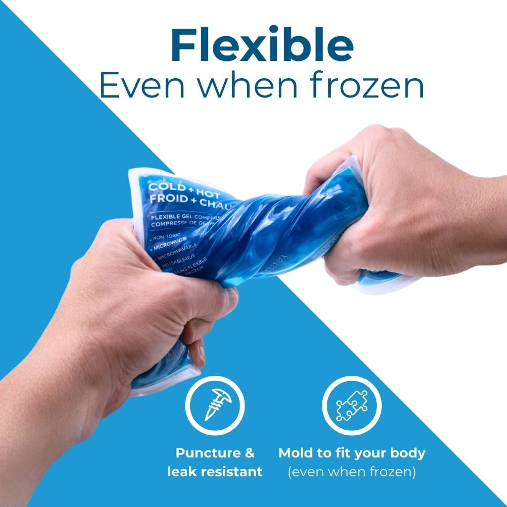 Thumbnail 4 de Cryopak FFHC Flexible Gel Compress, Reusable Hot or Cold Pack, 5.5 x 11 in