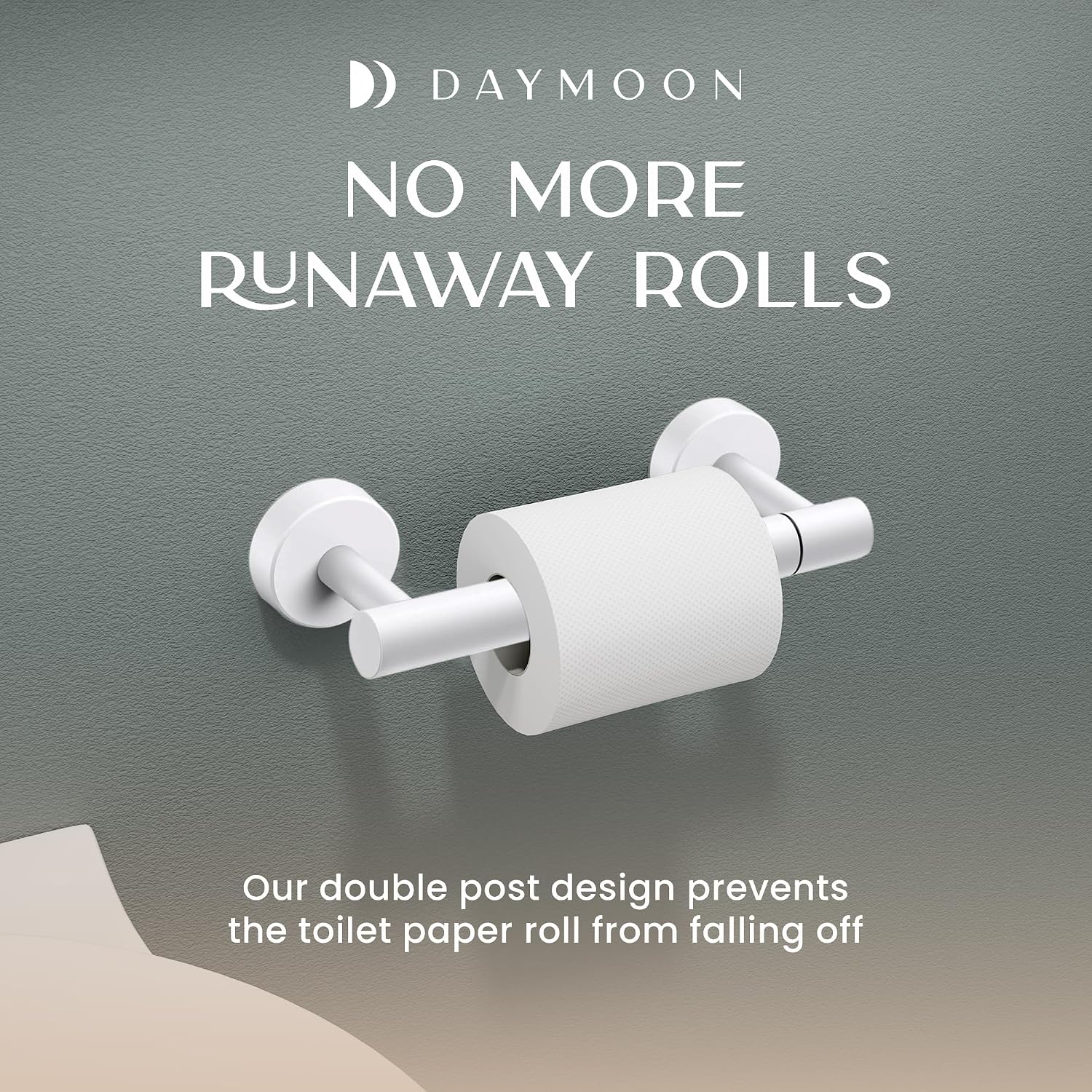Thumbnail 6 de Day Moon Matte White Toilet Paper Holder