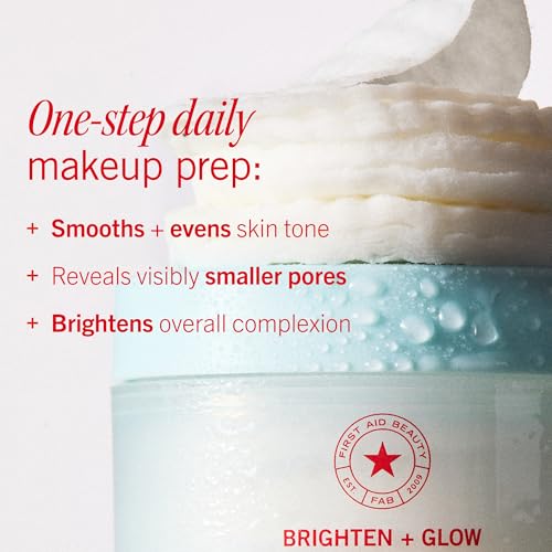 Detalle de First Aid Beauty Brighten and Glow Facial Radiance Pads, 28 ct