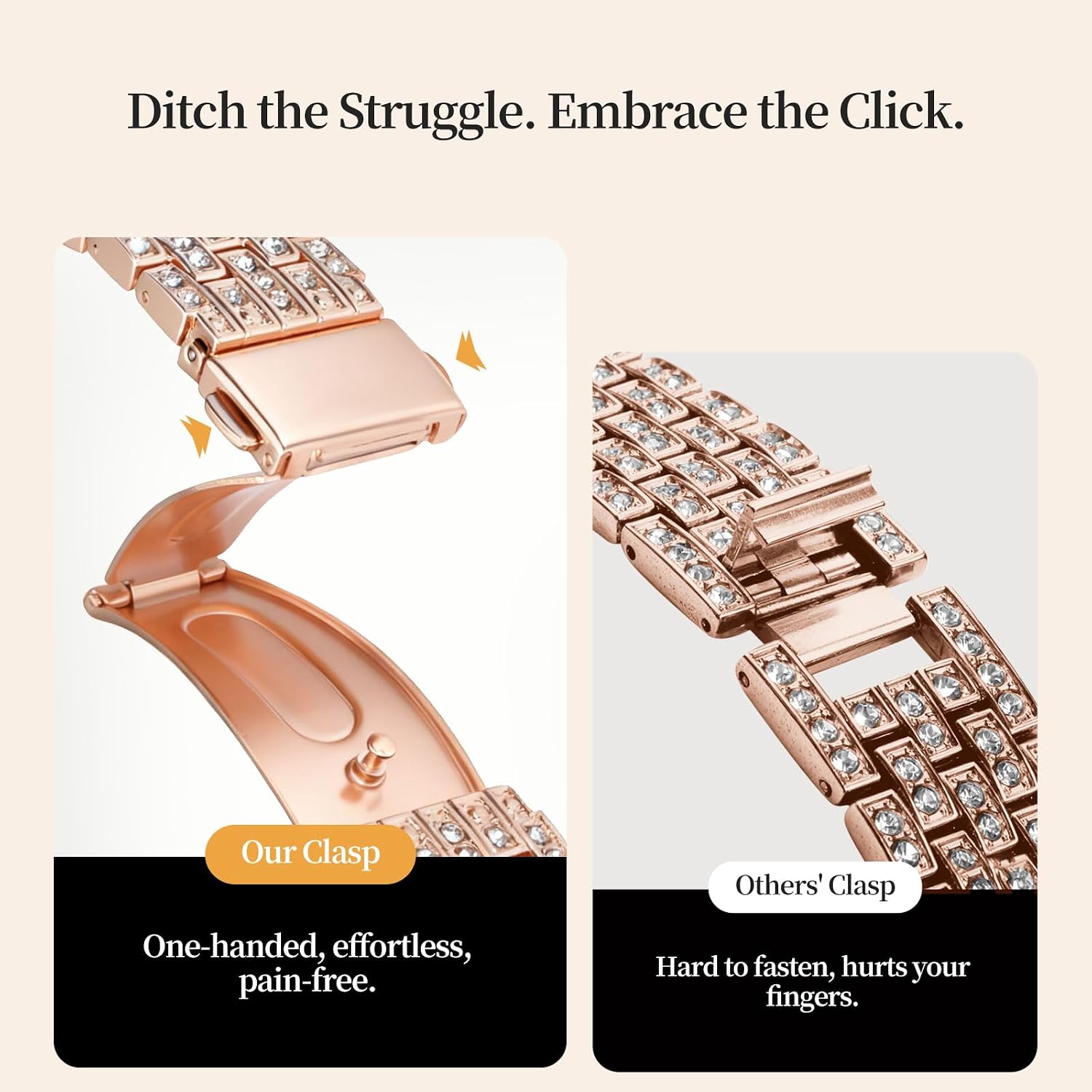 Thumbnail 3 de wutwuk Bracelet Apple Watch 40mm Bling Or Rose