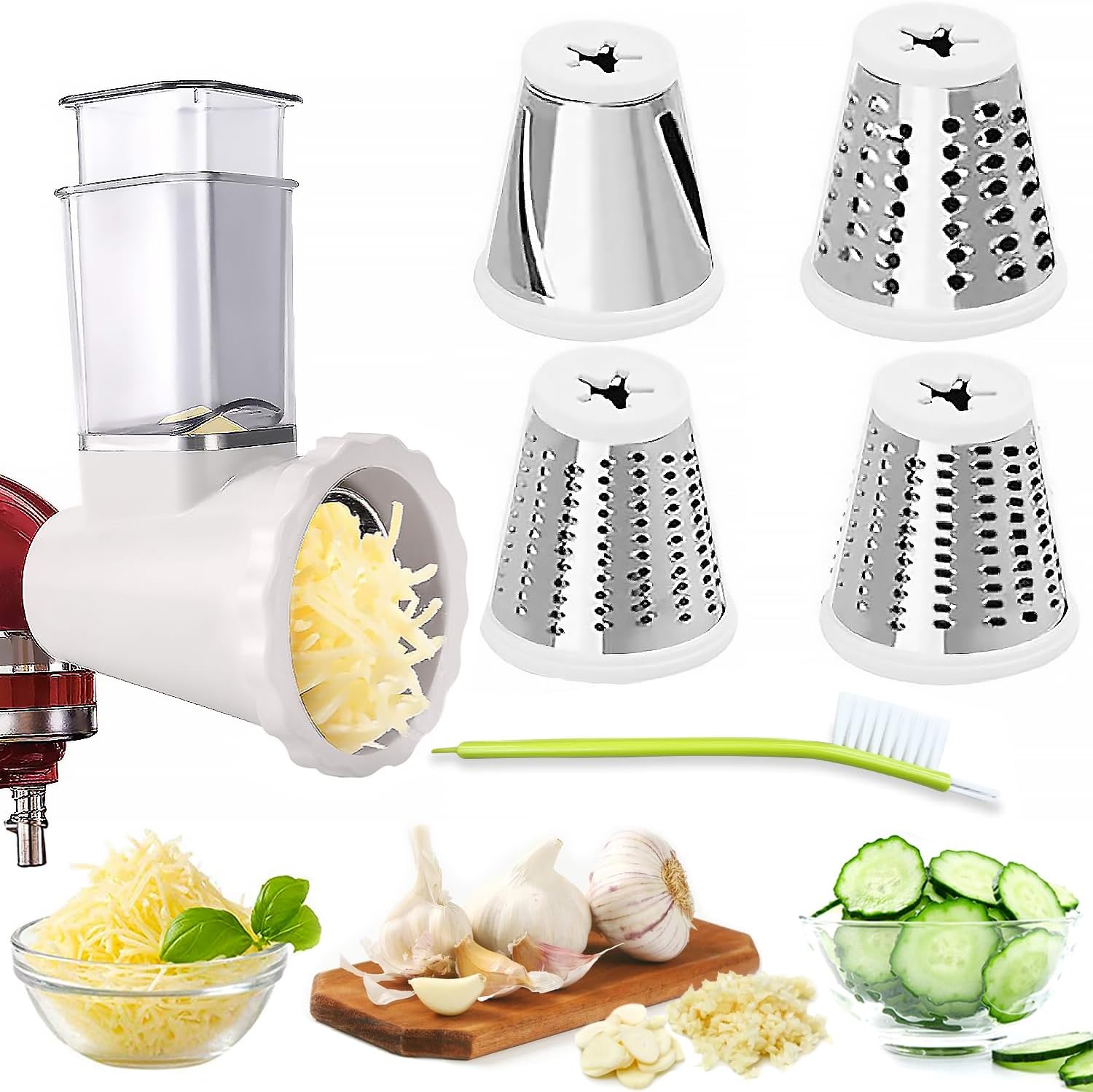 Cheese Grater Slicer for KitchenAid ⚙