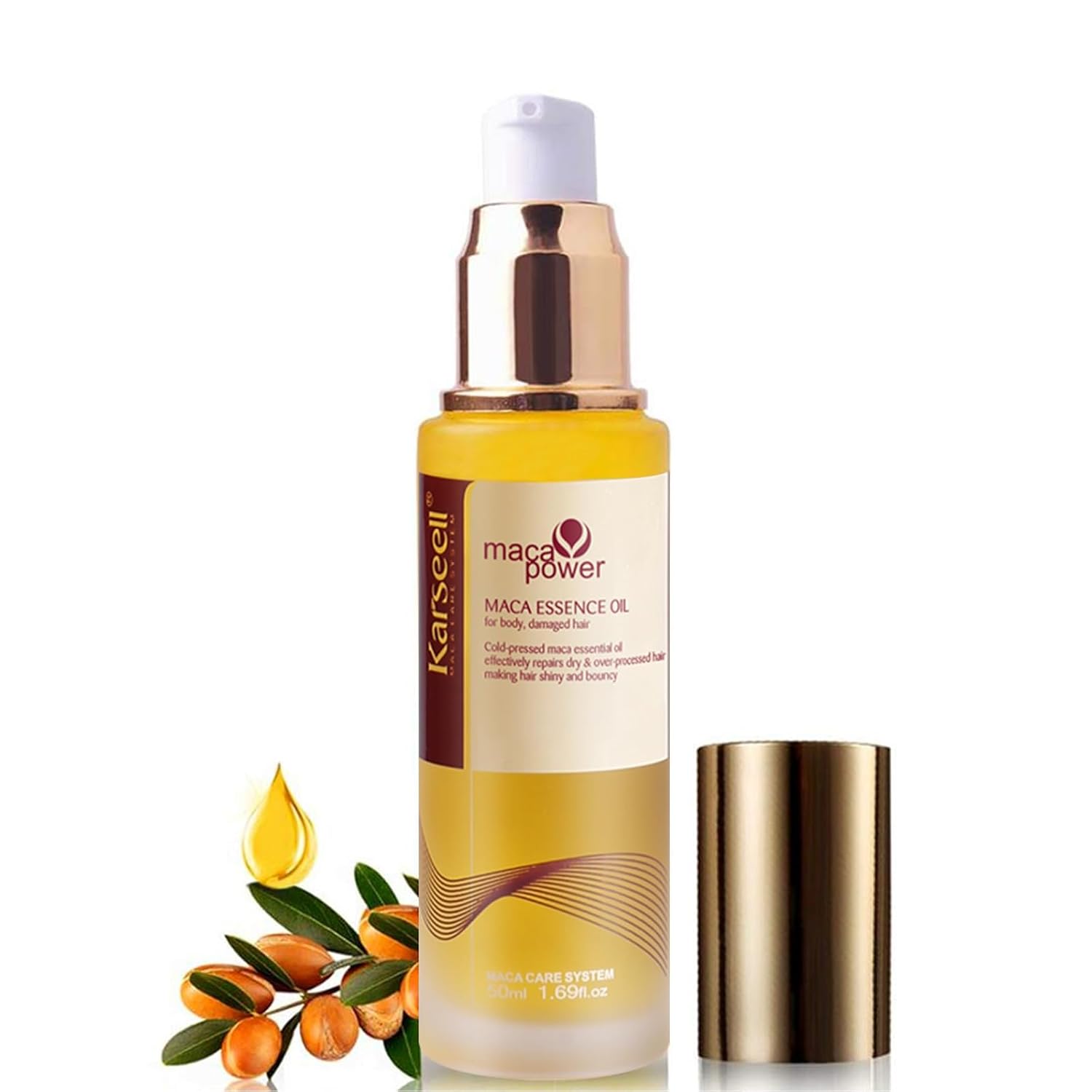 Detalle de Karseell Maca Essenz Haaröl 50ml