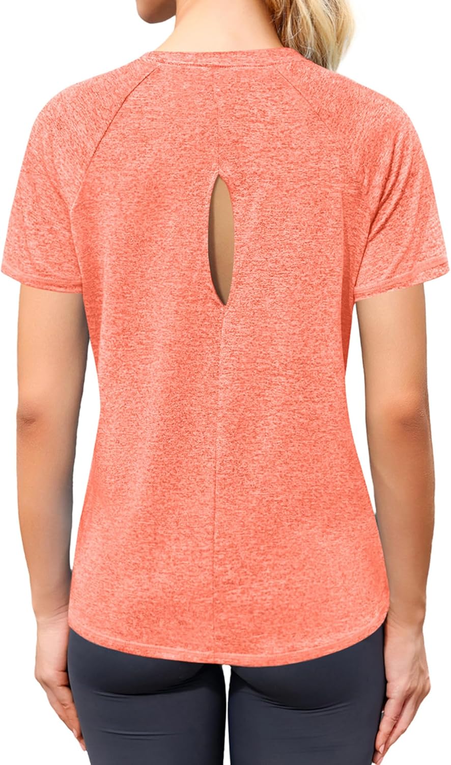 Thumbnail 1 de Gyabnw Tee-shirt de sport femme manches courtes col rond – tissu respirant à séchage rapide