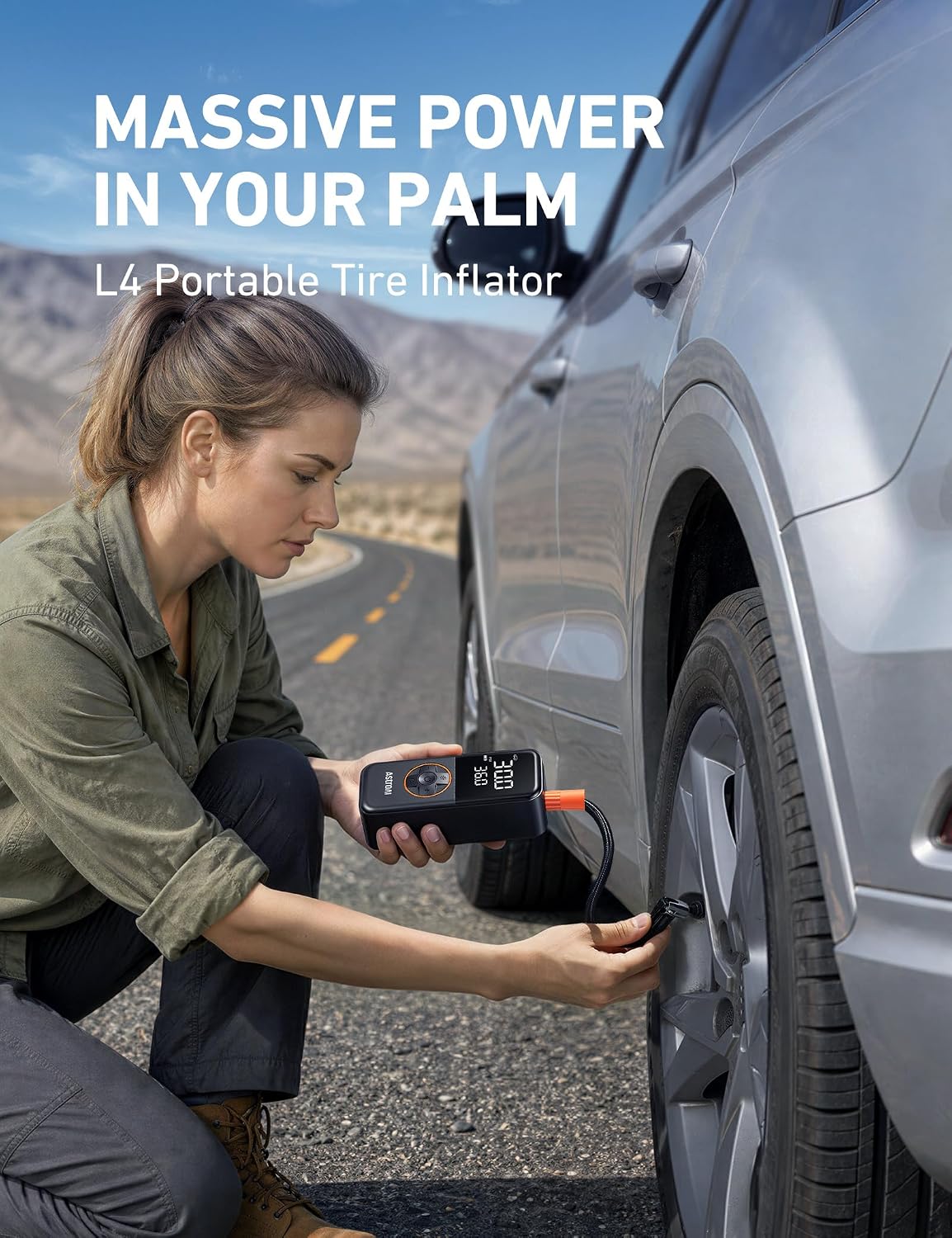 Thumbnail 6 de AstroAI Cordless Tire Inflator 150 PSI