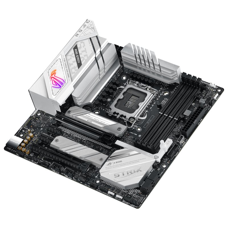 Detalle 2 de ASUS ROG STRIX B760-G GAMING WIFI: placa base mATX para CPUs Intel de 12ª/13ª generación