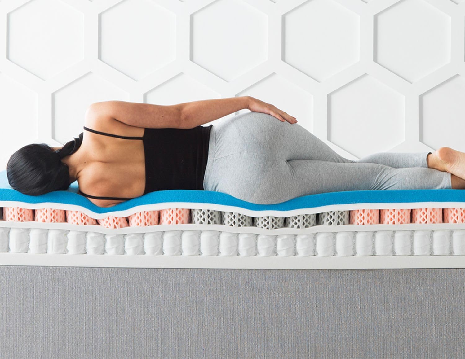 Thumbnail 6 de Dormeo Octasmart Hybrid Mattress (Octaspring® + pocket springs) | Medium/Firm, 22cm high | UK Single 90 x 190