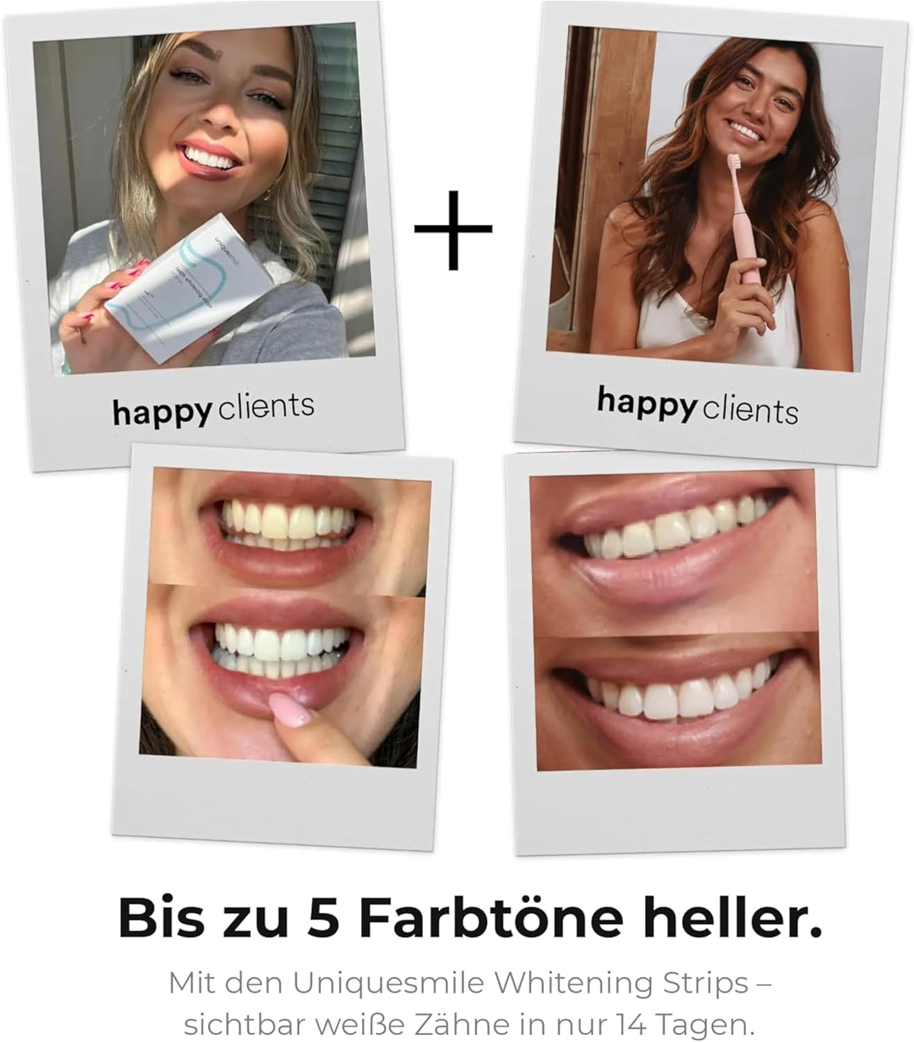 Thumbnail 6 de Uniquesmile Zahnaufhellung Whitening Strips 40 Stück 🦷