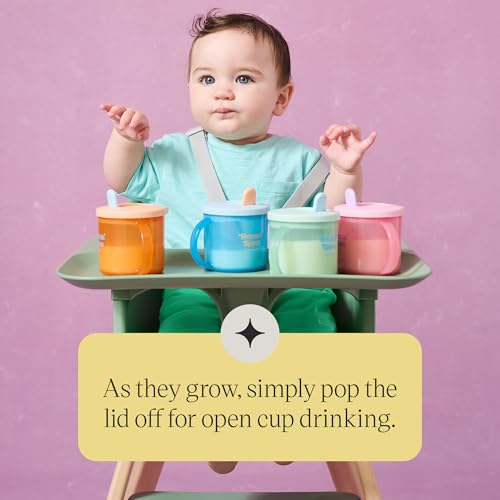 Thumbnail 4 de Tommee Tippee First Cup 4m+ Non-Spill, 190ml, Blue