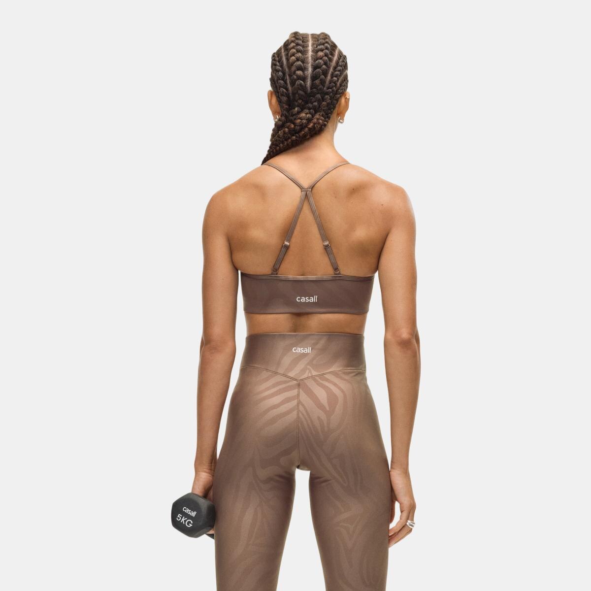Thumbnail 1 de Casall Sleek Strappy Sports Bra Printed sujetador deportivo mujer 🎽