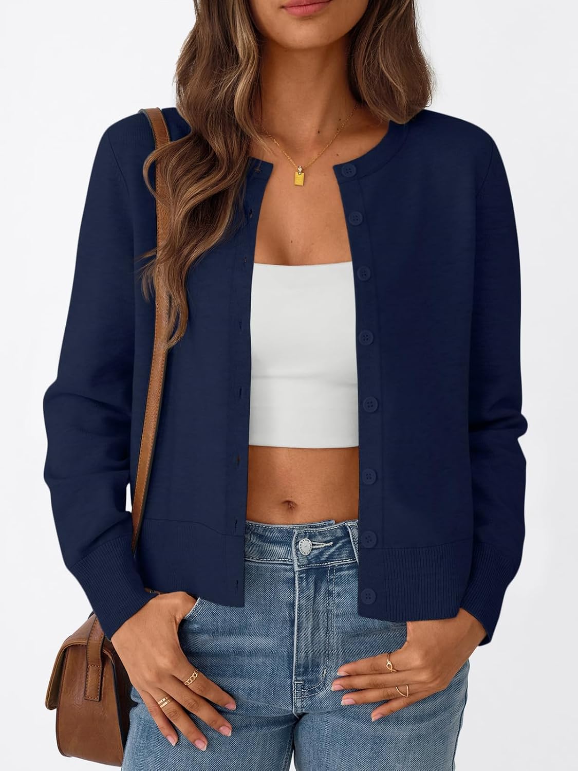 Detalle 2 de Lightweight Cardigan 71% Polyester