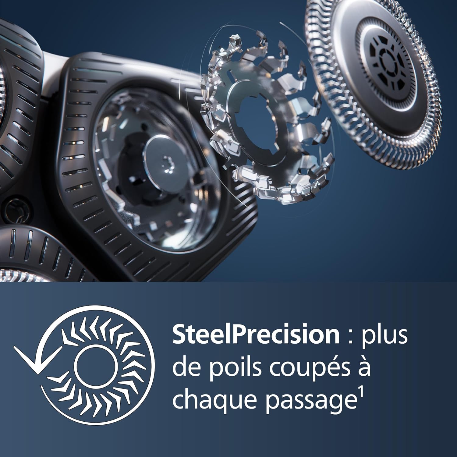 Thumbnail 4 de Philips S5884/35 – Rasoir électrique Series 5000 Wet & Dry pour homme, Wet & Dry avec tondeuse rétractable