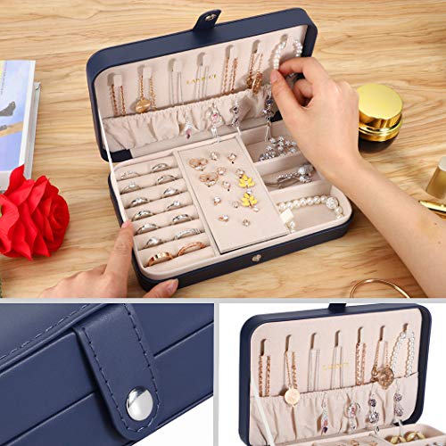 Detalle 2 de LANDICI Jewellery Box Small: A compact organiser for travel and daily use