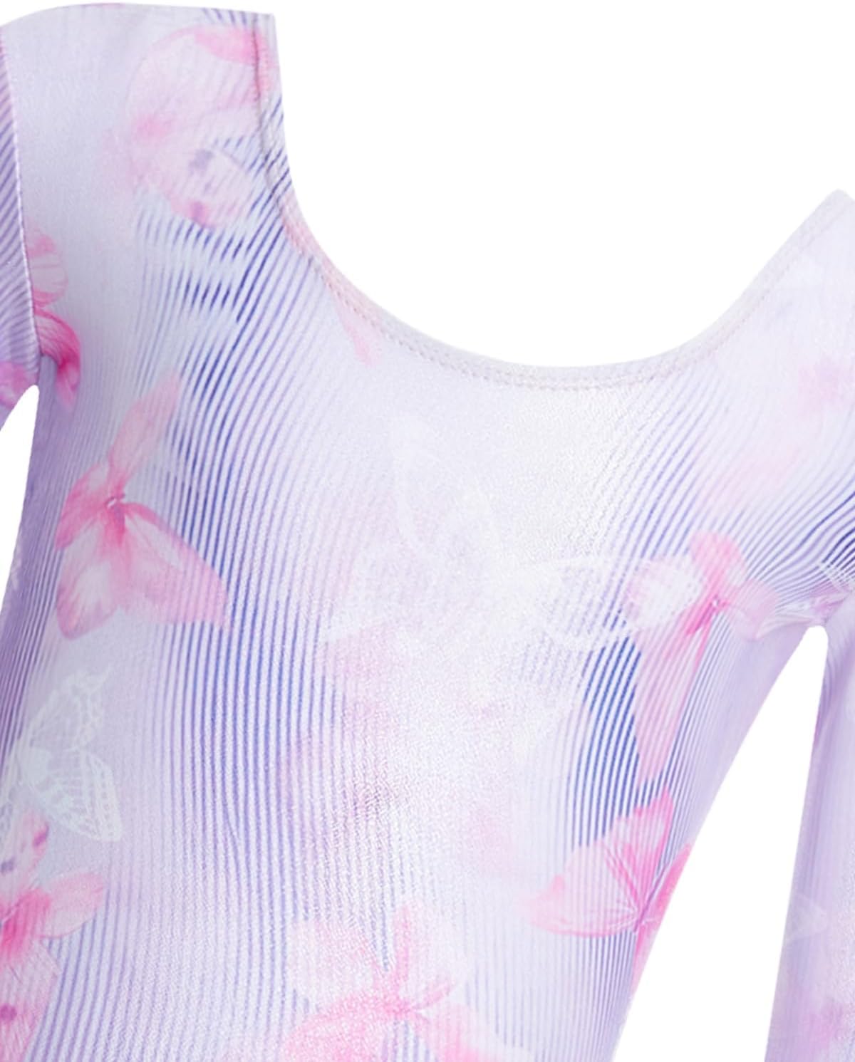 Thumbnail 2 de Gogokids Girls Three-Piece Gymnastics Leotards Set with Gradient Sparkle (3–12 Years)