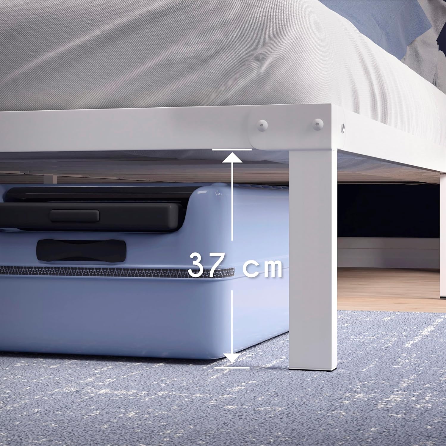 Thumbnail 4 de Dreamzie Struttura Letto Matrimoniale 90x190 Altezza 41 cm