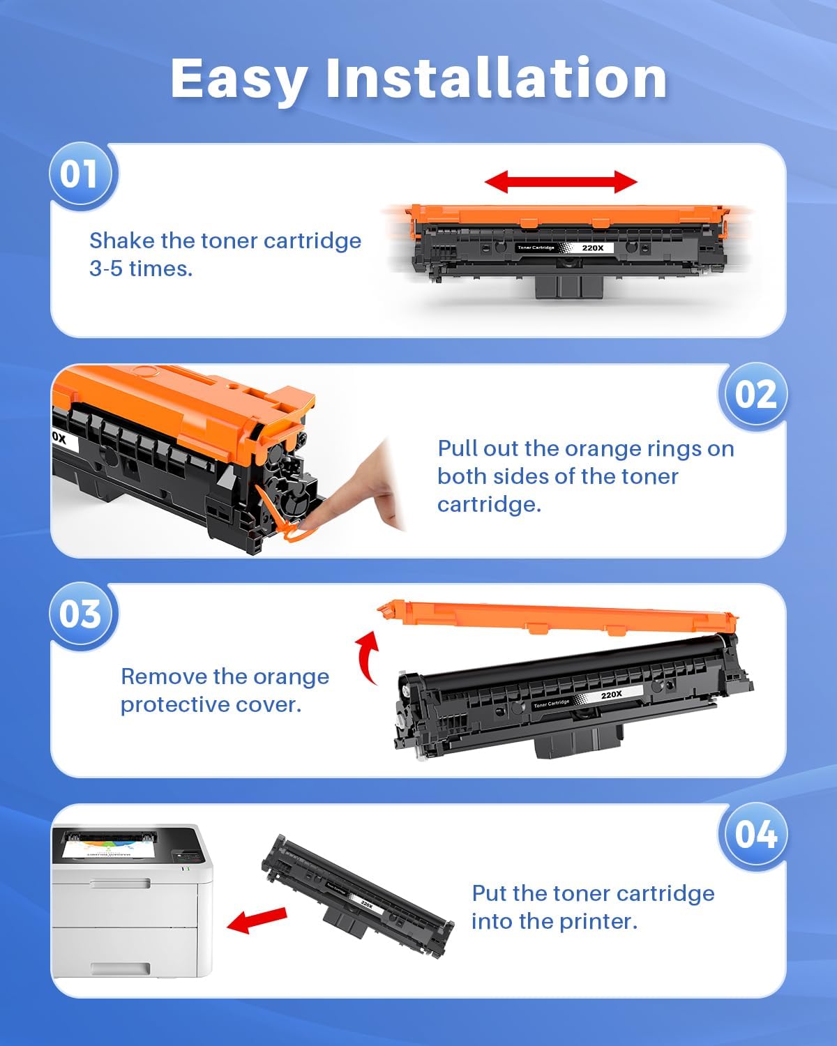 Thumbnail 5 de INK4U 220X Cartuccia Toner 7.500 pagine 🖨