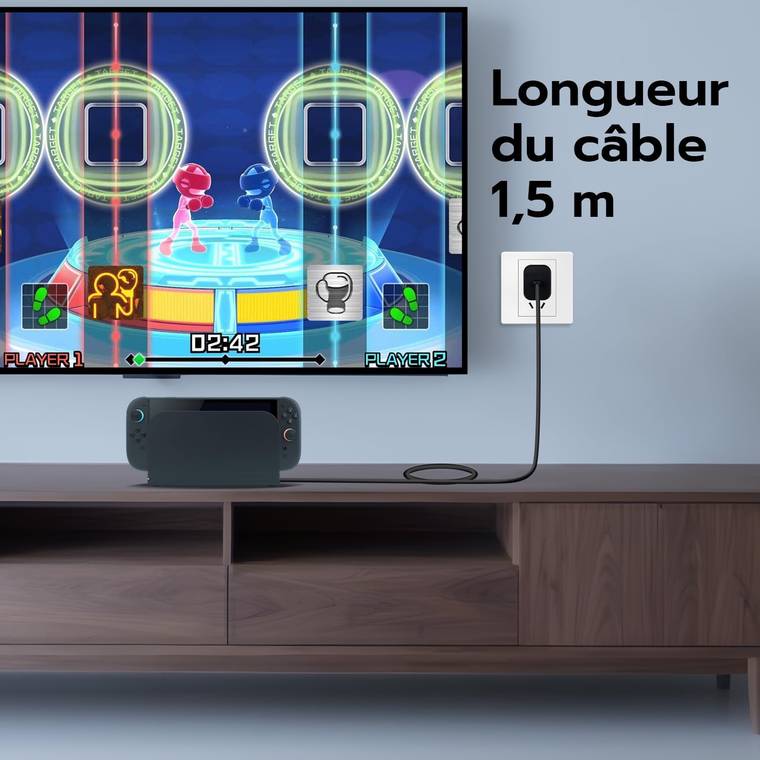 Thumbnail 5 de Wigearss Adaptateur 60W USB-C pour Switch