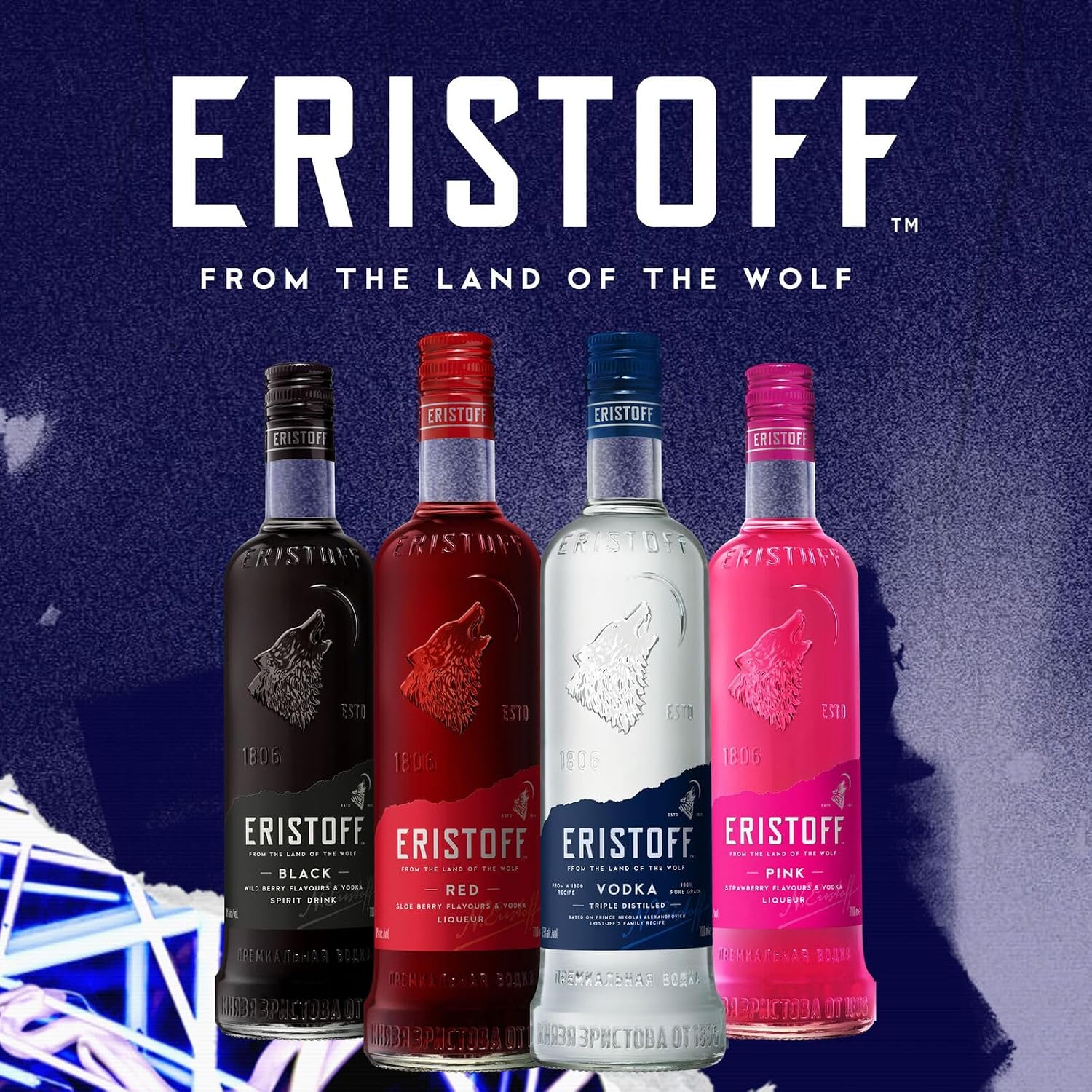 Thumbnail 6 de Eristoff Premium Vodka 🍸 37.5% 700ml Tripla Destilación