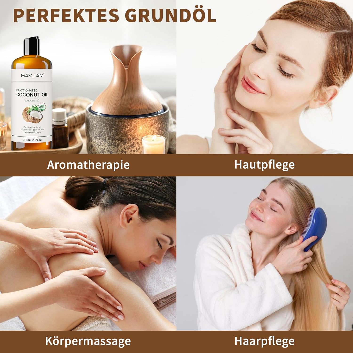 Thumbnail 5 de MAYJAM Fraktioniertes Kokosöl Bio