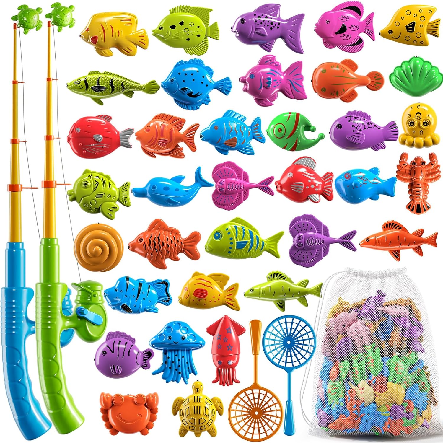 Thumbnail 6 de NIPLOOOW Pool Fishing Toy Set for Kids 3 🎣