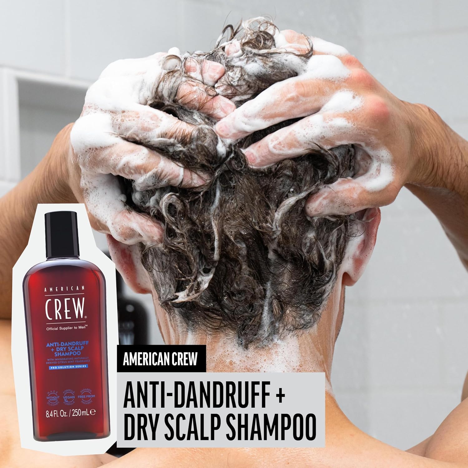 Thumbnail 1 de American Crew Anti-Dandruff Shampoo 250ml