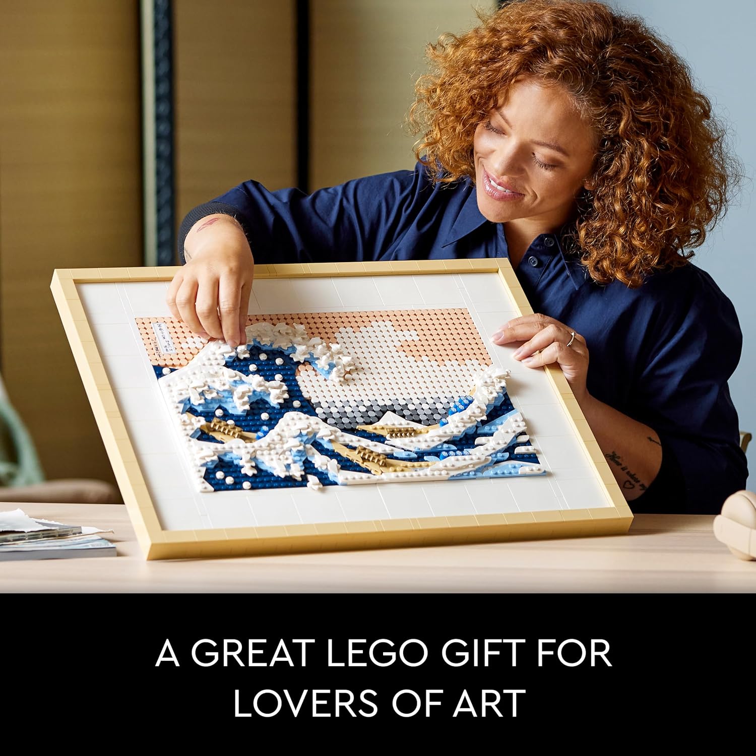 Thumbnail 5 de LEGO 31208 Art Hokusai – The Great Wave: 3D Wall Art Kit for Adults