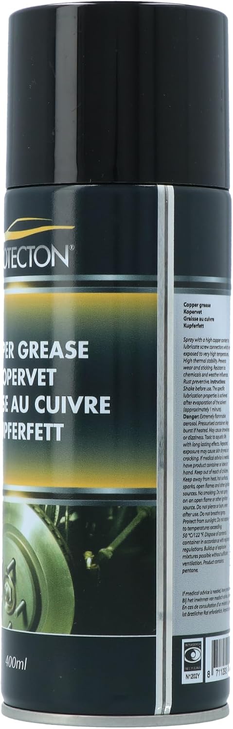 Thumbnail 1 de Protecton Graisse au cuivre 400ml, Noir – Graisse Cuivre Premium prête à l’emploi