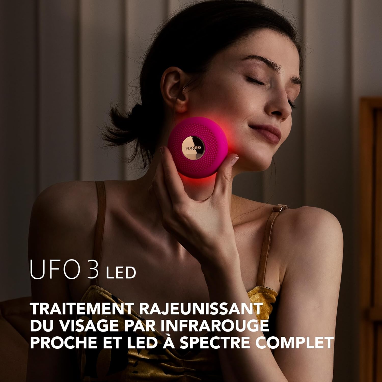 Detalle de FOREO UFO 3 Appareil visage + 14 masques LED
