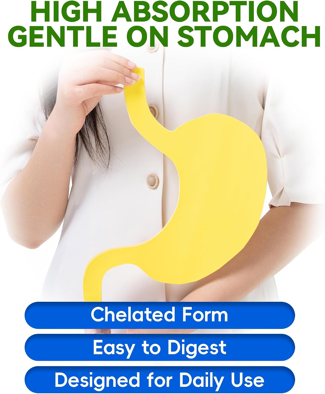 Detalle 2 de Magnesium Glycinate Supplement 500mg
