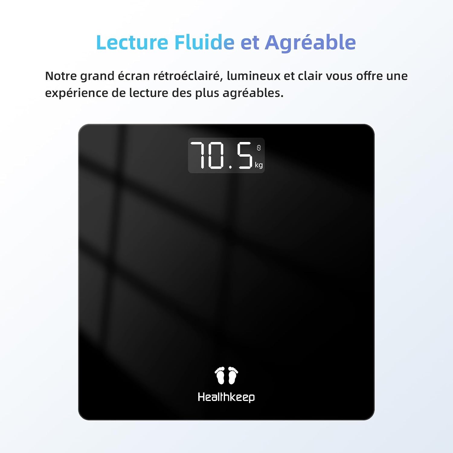 Detalle 1 de Healthkeep Pèse Personne Numérique 180 kg