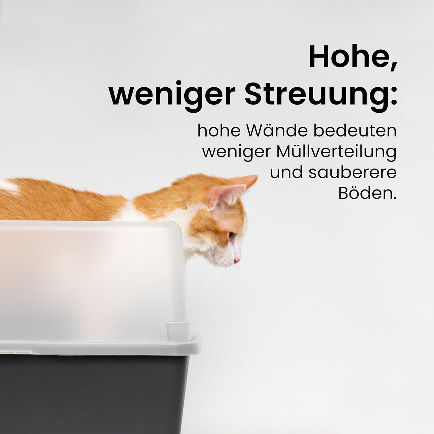 Detalle 2 de Iris Ohyama CLH-12 Katzenklo offen bis 7 kg 🐱