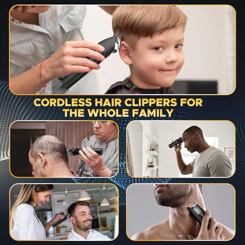 Detalle 2 de Professional Hair Clippers Cordless ⚙