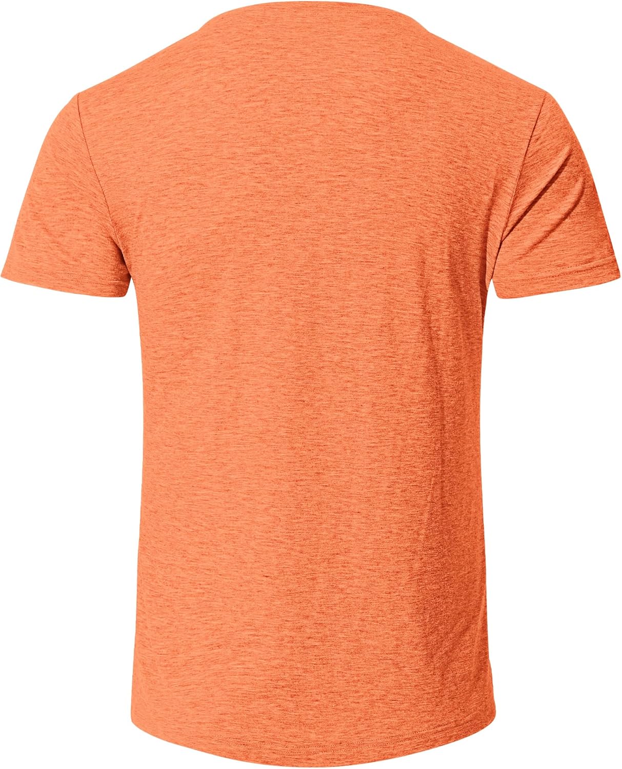 Detalle de TARAINYA Henley T-Shirt Homme coton à poche – Manches courtes, Regular Fit
