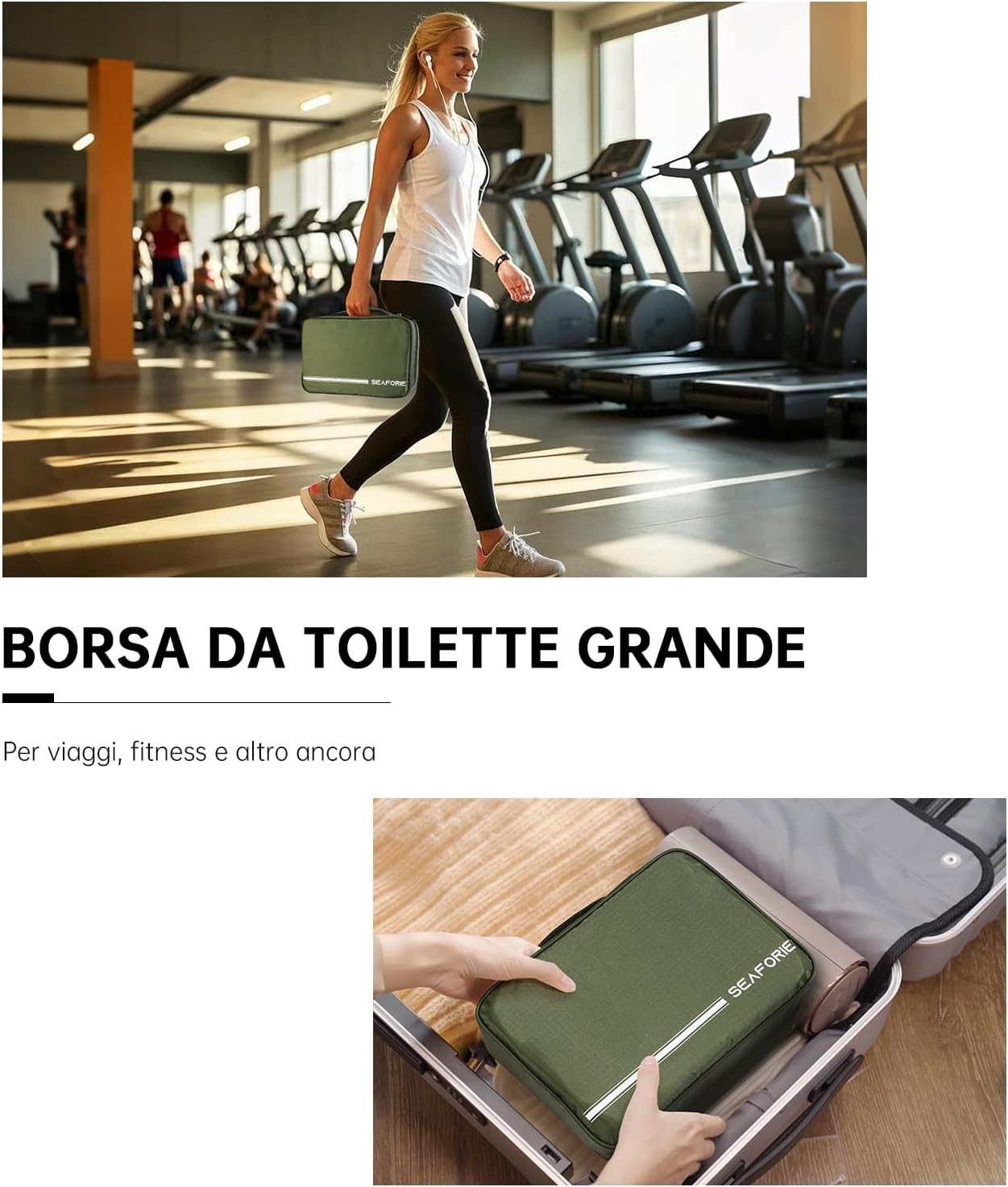 Thumbnail 4 de Seaforie Beauty Case da Viaggio 28,5x19,3x12,3 cm